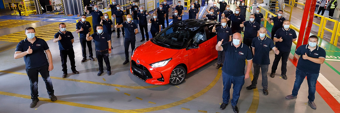 Nieuwe Toyota Yaris in productie!